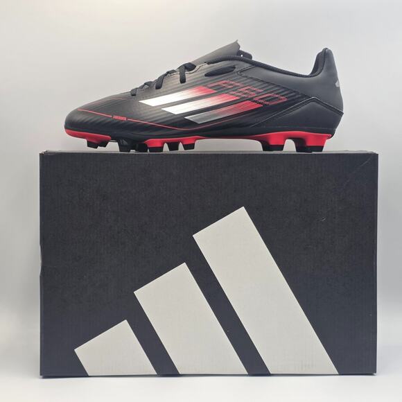 Adidas F50 Club Firm Ground MG Men\'s Size 11.5 Soccer Cleats IE1246 Black Red main image 9